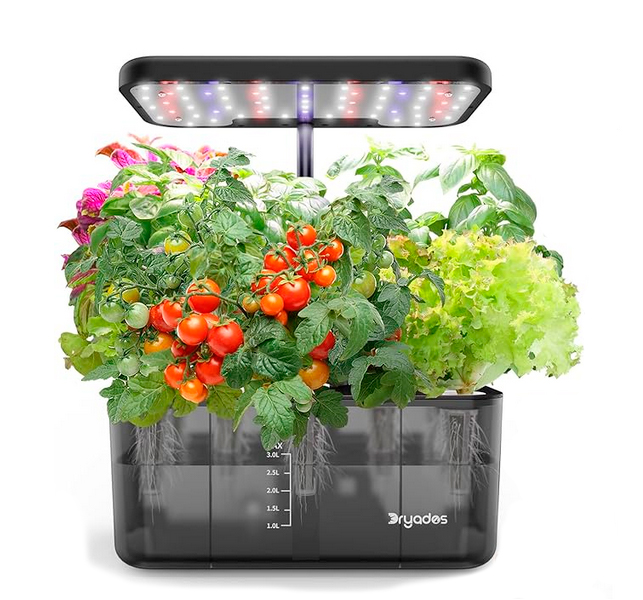 8 Pods Hydroponic Growing Translucent
