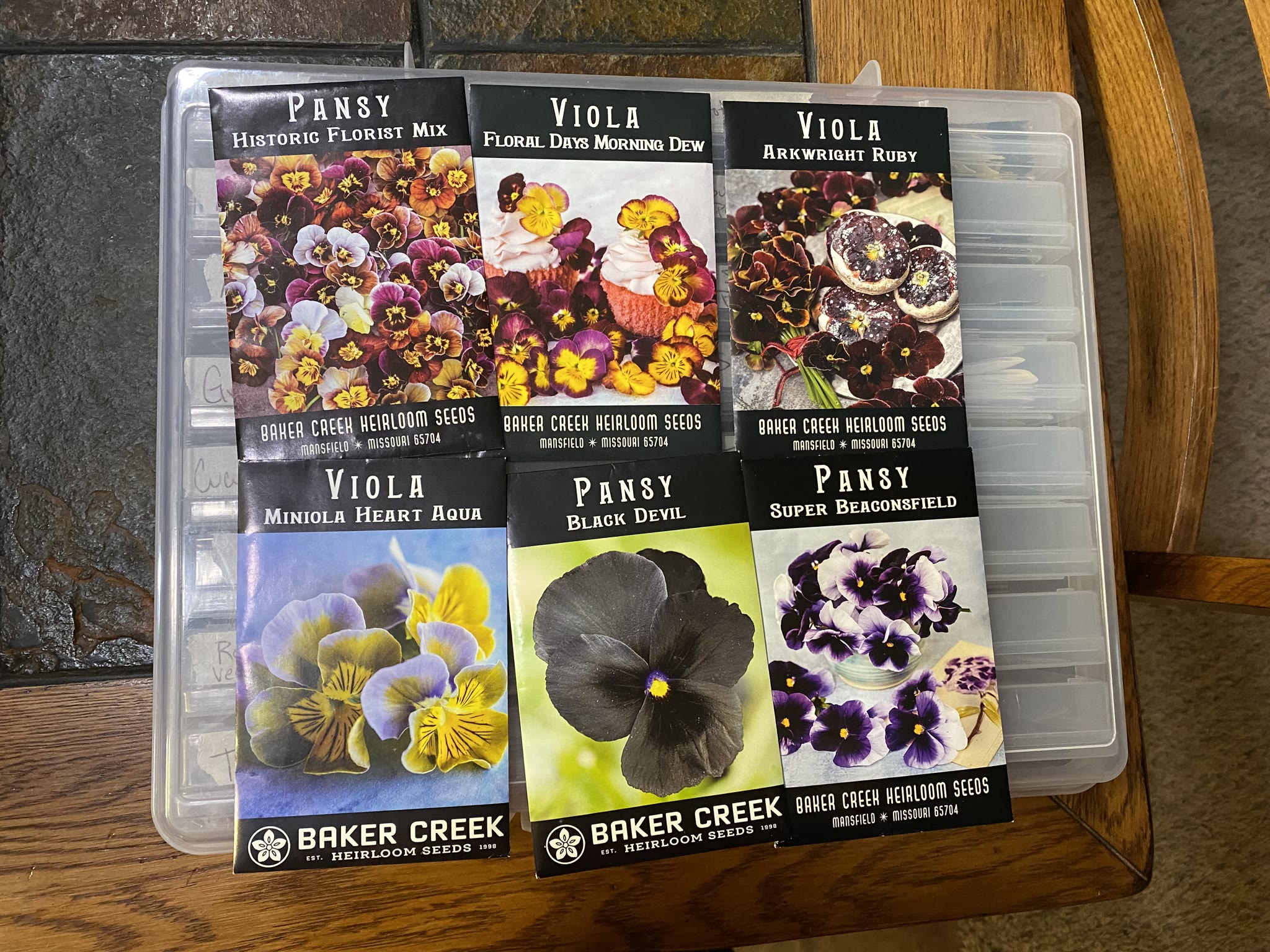 Update #1: The cute pink Harvest has arrived!! For now using it as a seed starter for garage plants. I planted six pods of …
