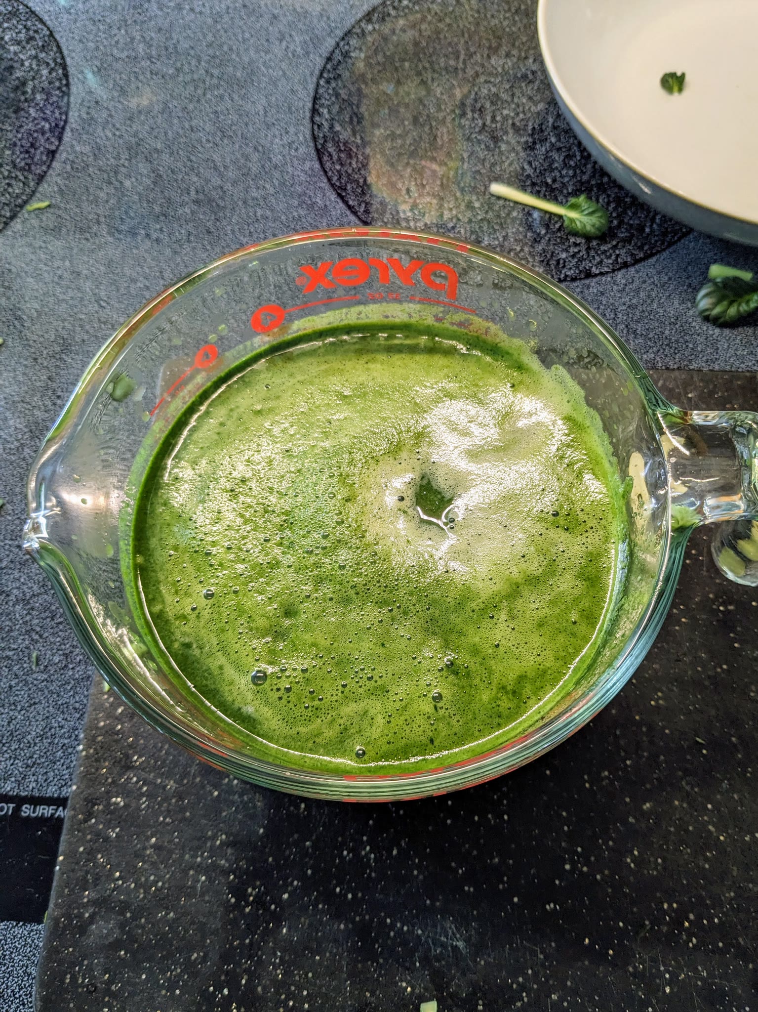 Update #17: And terminated. I used the remaining Tatsoi along with some Italian dandelion leaves and kale to make a green ju…